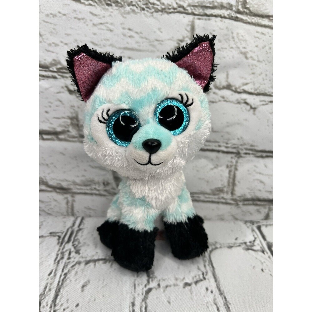 6” ATLAS Ty Beanie Boo The Chevron Striped Plush Stuffed Animal